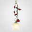 American Garden Lamp European Chandelier Lamp Flower Flowers Iron - 1
