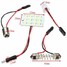 SMD LED Car Interior Reading Lamp Panel T10 BA9S Xenon White Dome Light - 2