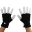 Dance Rave Party Modes Gloves Halloween With 6 LED Lights - 2