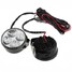 Car Daytime Running Light 4W White Round 4LED DC 12V A pair - 3