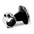 Grip Black Steel knob Hypersonic Ball Booster Steel Ring Wheel Handle Ring Spinner - 2