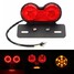 LED License Plate Dual Brake Bobber Light For Motorcycle Cafe Tail Turn Signal - 1