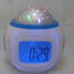 Clock Luminous Music Projection Colorful Abs - 5