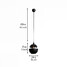 Glass Modern Mini Style Contemporary Chandeliers Pendant Lights - 3
