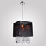 Stylish Fabric Black Shade Pendant Light - 3