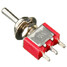 3A 6A 125V Red Toggle Switch 250V ON-OFF-ON SPDT 3 Pin Small - 4