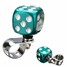 Ball Handle Auxiliary Spinner knob DiCE Design Grip Resin Control Booster Car Steel Ring Wheel - 2