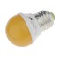 E27 250lm Romantic Light 3w Yellow Style Bulb - 3