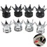 Shaped Tire Dust Cap Cover Valve 4pcs Air Crown Wheel Stem Motocycle Car Bike - 3