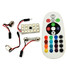 Room 15SMD Car LED 36MM Pair RGB Remote Control 5050 Lamp Light Interior - 1