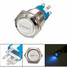 Horn ON OFF Push Switch Button Stainless Steel 5 Colors 12V LED Momentary - 4
