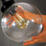 Contracted Household Corridor Droplight Chandelier Ball Glass - 2
