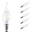 E14 Led Filament Bulbs Ac 220-240 V Warm White 6 Pcs Cob Cool White 2w - 1