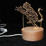 Night Light Wood Animal Lamp Fawn Series Nordic Ikea Simple - 1