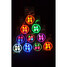 Led Assorted Color Disco Light 100 Glow - 4