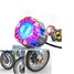 Light Motocross Pad Front Wheel Anti 12V Slider Cup Motorcycle Frame Crash Axle - 2