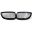 Sport Black for BMW M Style Pair E92 E93 Car Front Matt 2DR Grills 3 Series Kidney - 1