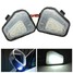 Side Mirror Under LED White Lights Pair VW Passat - 1