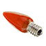 Led E12 0.5w Candle Light Red C35 Decorative - 2