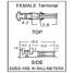 Female Terminals Male Connector Battery Charger - 8