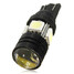 T10 License Plate Light 4SMD 12V LED Bulb Lamp Xenon White - 5