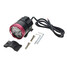 Black Blue Waterproof 3000LM Headlamp Gold 30W Universal Red Motorcycle LED Headlight 12-24V - 8