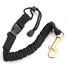 Leash Fishing Rod Oars Paddle Black Elastic Kayak Canoe Bungee Rope - 2