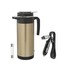 Electric Heated Water Bottle Adapter Stainless Steel 12V Car Car Kettle Mug - 6