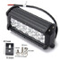 90W 7 Inch LED Light Bar Flood Offroad Car Truck Spot 9-32V - 6