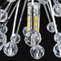 Ceiling Flush Mount Mini Crystal Chandelier - 3