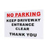 Clear Park Sign Keep Parking Car Warning Sticker - 3