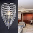 Crystal Light Wall Light Flush Mount Electroplate - 1