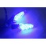 12V Motorcycle 4 Colors LED Turn Signal Light Carbon Style - 7