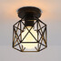 Fixture Flush Mount Ceiling Lamp Mini Loft Vintage Game Room - 1