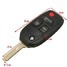 Button Uncut Key Keyless Case Flip Volvo Shell - 4