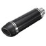 Carbonfiber Exhaust Muffler Pipe Style Short Universal Motorcycle 38-51mm Silencer Long - 5