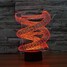 Bulb Spiral Illusion 100 Lamp 3d Night Lamp - 2