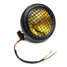 Headlight High Low Beam Light Black Universal Motorcycle 12V Round 7Inch Bright LED - 8