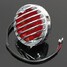 Red Light Chrome Harley Bobber Chopper Rat Motorcycle Tail Brake - 3