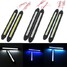 Lamp 12-24V Daytime Soft Silicone Driving Running COB LED Lights 2PCS Car - 1