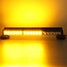 Emergency Warning Light Strobe Flash Warning Bar LED Double Light Lamp Side Burst Yellow - 2