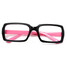 Men Women Retro Unisex Glasses Frame Lenses - 4