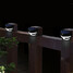 Led Mount Deck Solar Powered Lamp Light Wall Lantern - 1