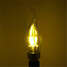 Candle Bulb 3w 85-265v Color Led Candle Style 250-300lm Warm White E14 - 2