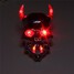 Laser Skull Style E-bike Modes Bicycle Cycling LED Eye Rear Tail Light - 11