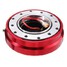 Steel Ring Wheel Universal Car Adapter Quick Release Racing HUB Snap Off Boss Kit - 3