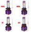 Pair Lamp Bulb COB LED Headlight Canbus H7 H11 9005 9006 3000LM 30W - 5