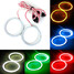 60mm 12V-24V Car COB LED Angel Eyes Halo Ring Lamp Light Bulb - 1