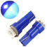 Light DC 12V T5 Wedge Bulb Dashboard Gauge LED Blue - 1