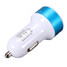 Dual USB Port iPad 2.1A 1A Car Charger Adapter For iPhone Universal - 2